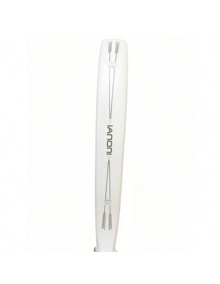 Pala de pádel Ianoni Full Carbon Soft - Blanco