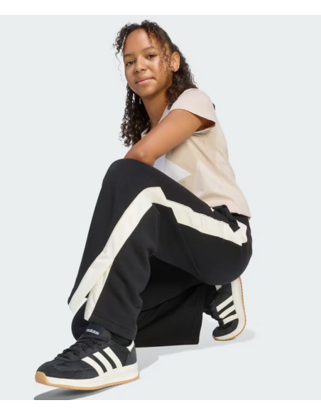 Pantalone Ragazza Adidas Stadium Wide - Nero