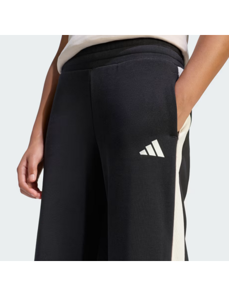 Pantalone Ragazza Adidas Stadium Wide - Nero