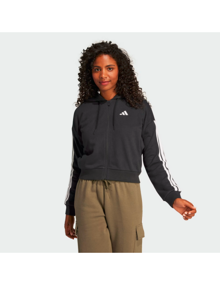 Giacca Donna Adidas ESSENTIALS 3 - Nero