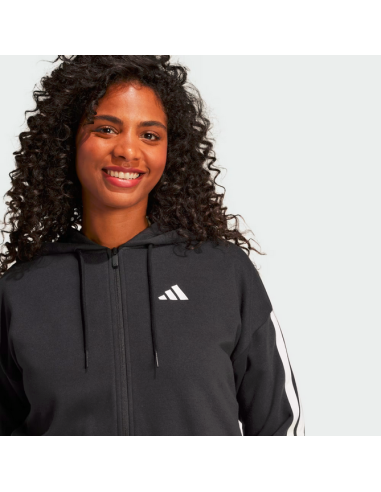 Adidas ESSENTIALS 3 Damenjacke – Schwarz