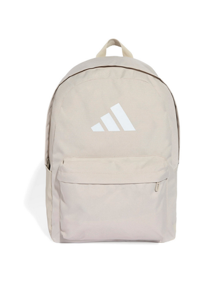 Adidas Classic 3 Bar Logo Rucksack - Beige