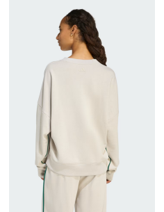 Adidas Damen-Sweatshirt mit Grafikmuster – Beige 2