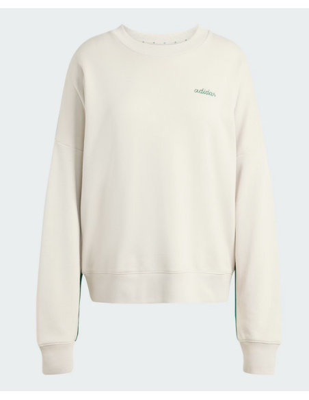 Adidas Women's Graphic Seasonal Sweatshirt - Beige