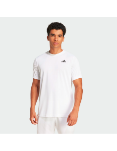 T-shirt de tennis Club Climacool - BLANC
