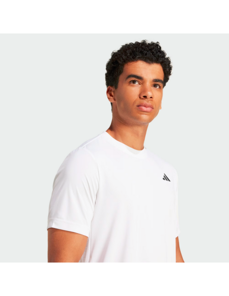 T-shirt de tennis Club Climacool - BLANC