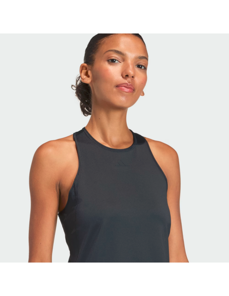 VESTIDO CLUB TENNIS CLIMACOOL PARA MUJER - Negro