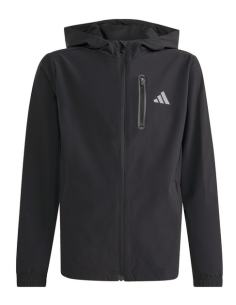 adidas Tech Kinder-Trainingsjacke – Schwarz