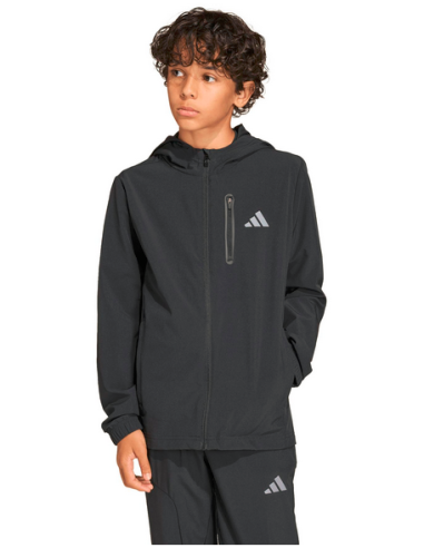 Chaqueta deportiva adidas Tech para niños - Negra