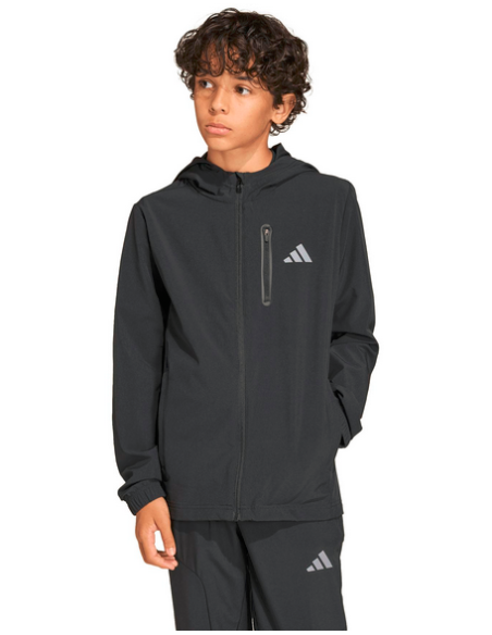 Chaqueta deportiva adidas Tech para niños - Negra