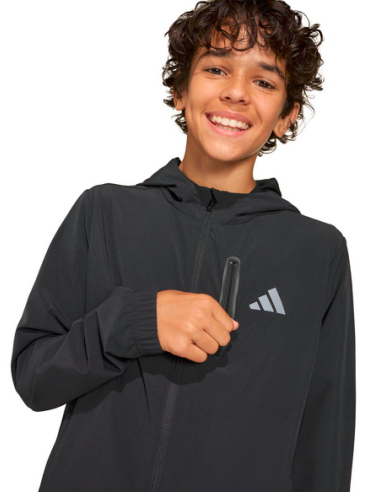adidas Tech Kids' Track Jacket - Black