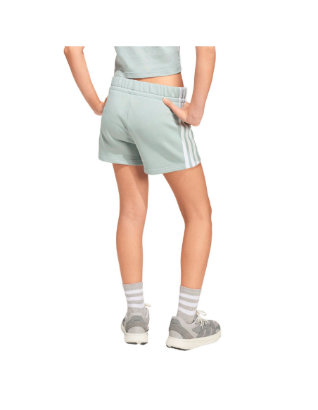 Pantaloncino Ragazza adidas essential - Verde/Bianco