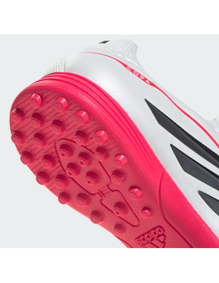 Scarpe Calcetto Bambino Adidas Copa Pure IV League TF - Bianco