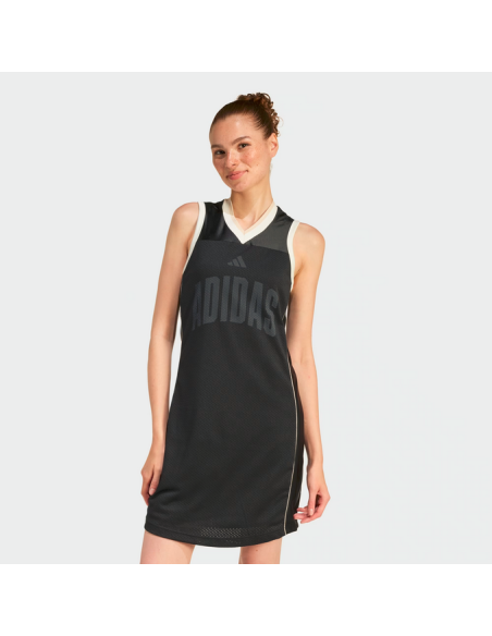 Damen-Netzkleid Stadion – Schwarz