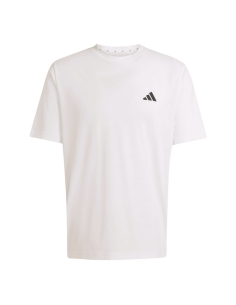 ADIDAS Essentials Feelready 3 Stripes men's t-shirt - WHITE