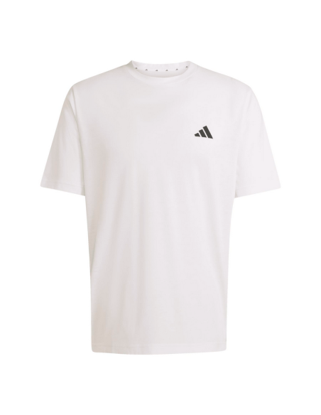 ADIDAS Essentials Feelready 3 Stripes men's t-shirt - WHITE