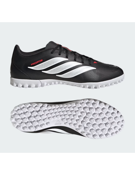 Scarpe Calcetto Uomo Adidas Predator Club TF - Nero