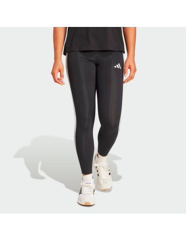 Essentials 3 STRIPES Damenleggings – Schwarz