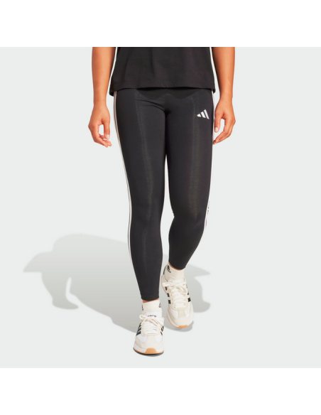Leggings Essentials 3 STRIPES para mujer - Negro