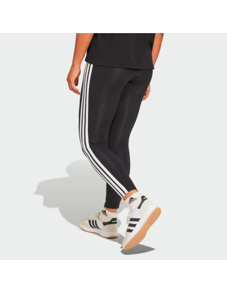Essentials 3 STRIPES Damenleggings – Schwarz