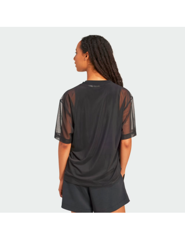 T-Shirt Donna Adidas Soft Lux - Nero