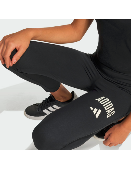 Mallas Adidas Collegiate para niña - Negro