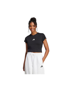 Adidas BABY TEE Damen-T-Shirt – Schwarz