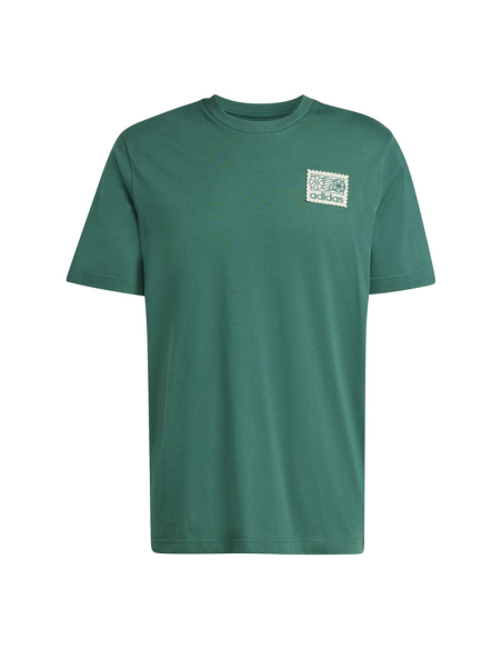 ADIDAS Memories Of Sport Patch Herren-T-Shirt - GRÜN