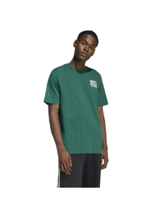 T-shirt uomo ADIDAS Memories Of Sport Patch - VERDE 2