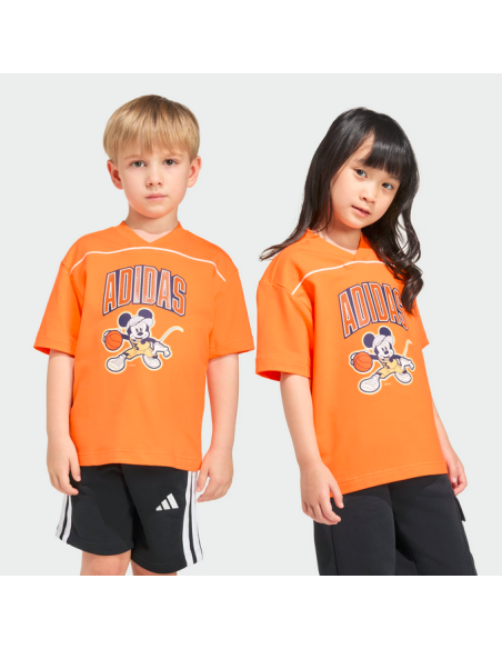 T-shirt unisex Adidas DISNEY MICKEY MOUSE- ARANCIO