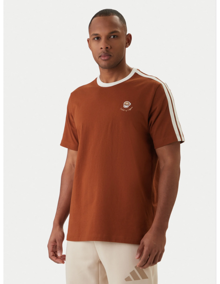 ADIDAS Coffee Cup Men's T-Shirt - Brown