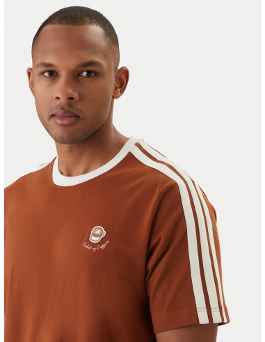 T-shirt uomo ADIDAS Coffe Cup - Marrone