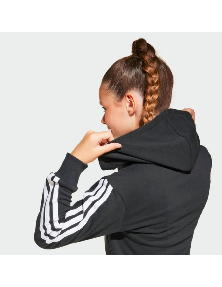 GIRL'S Essentials Full-Zip Sweatshirt - Black
