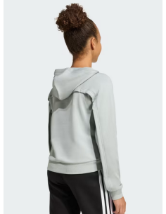 Felpa RAGAZZA Adidas Glam Cropped - Azzurro 2