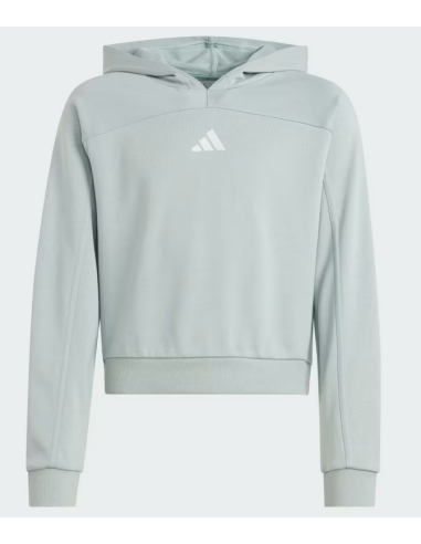Felpa RAGAZZA Adidas Glam Cropped - Azzurro