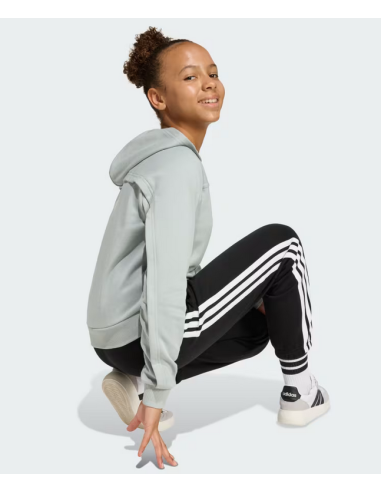 Sudadera corta Adidas Glam para niña - Azul claro