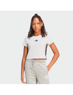 T-shirt Ragazza Adidas ESSENTIAL - BIANCO