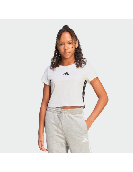 Adidas ESSENTIAL Mädchen-T-Shirt - WEISS