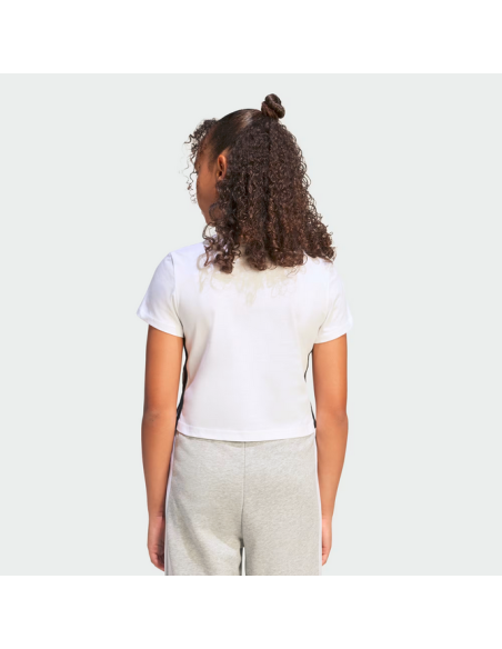 Adidas ESSENTIAL Mädchen-T-Shirt - WEISS