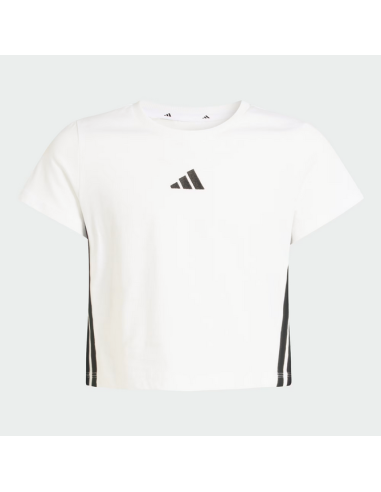 T-shirt Adidas ESSENTIAL pour filles - BLANC