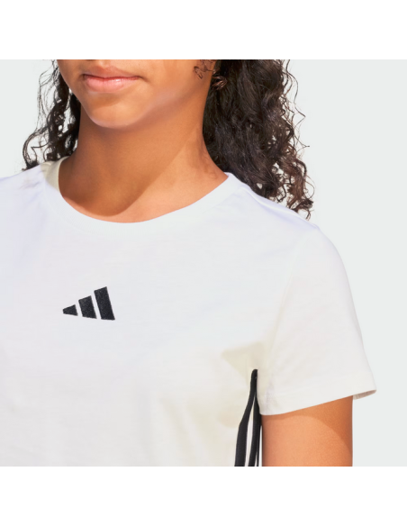 Camiseta Adidas ESSENTIAL para niña - BLANCA