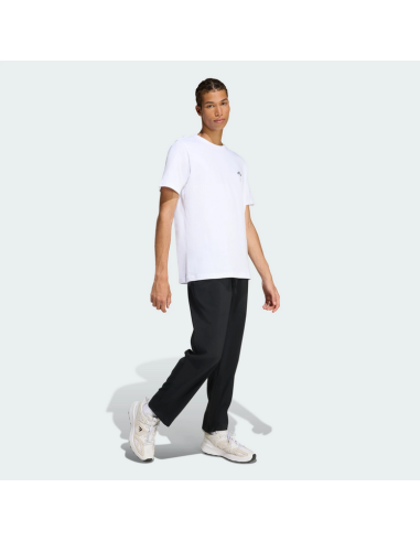 T-shirt da uomo Adidas SLIDE TRIM - BIANCA