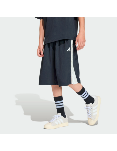 Adidas Stadium Mesh Boys' Shorts - BLACK