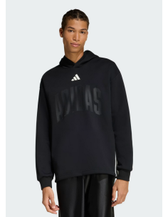 Felpa Uomo Adidas Stadium Graphic - Nero