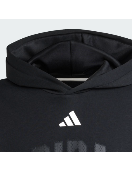 Felpa Uomo Adidas Stadium Graphic - Nero