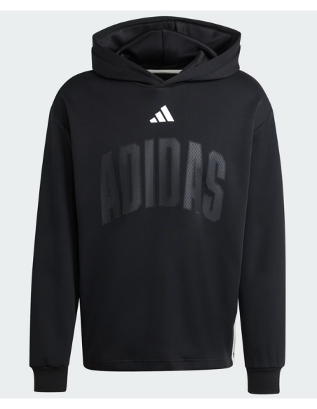 Felpa Uomo Adidas Stadium Graphic - Nero
