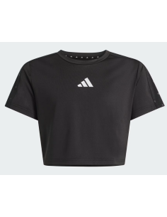 T-shirt Ragazza Adidas ESSENTIAL Seasonal - Nero