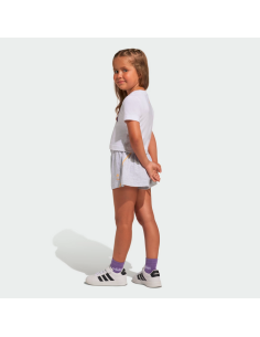 Tuta Bambina Adidas DISNEY MINNIE MOUSE - Bianco/Grigio 2