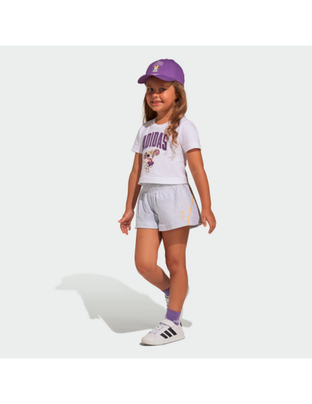 Chándal Adidas Disney Minnie Mouse para niña - Blanco/Gris