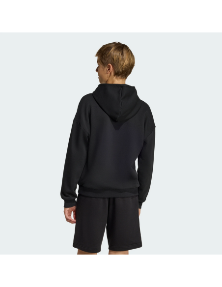 Sweat-shirt garçon Adidas STADIUM LETTERING - NOIR